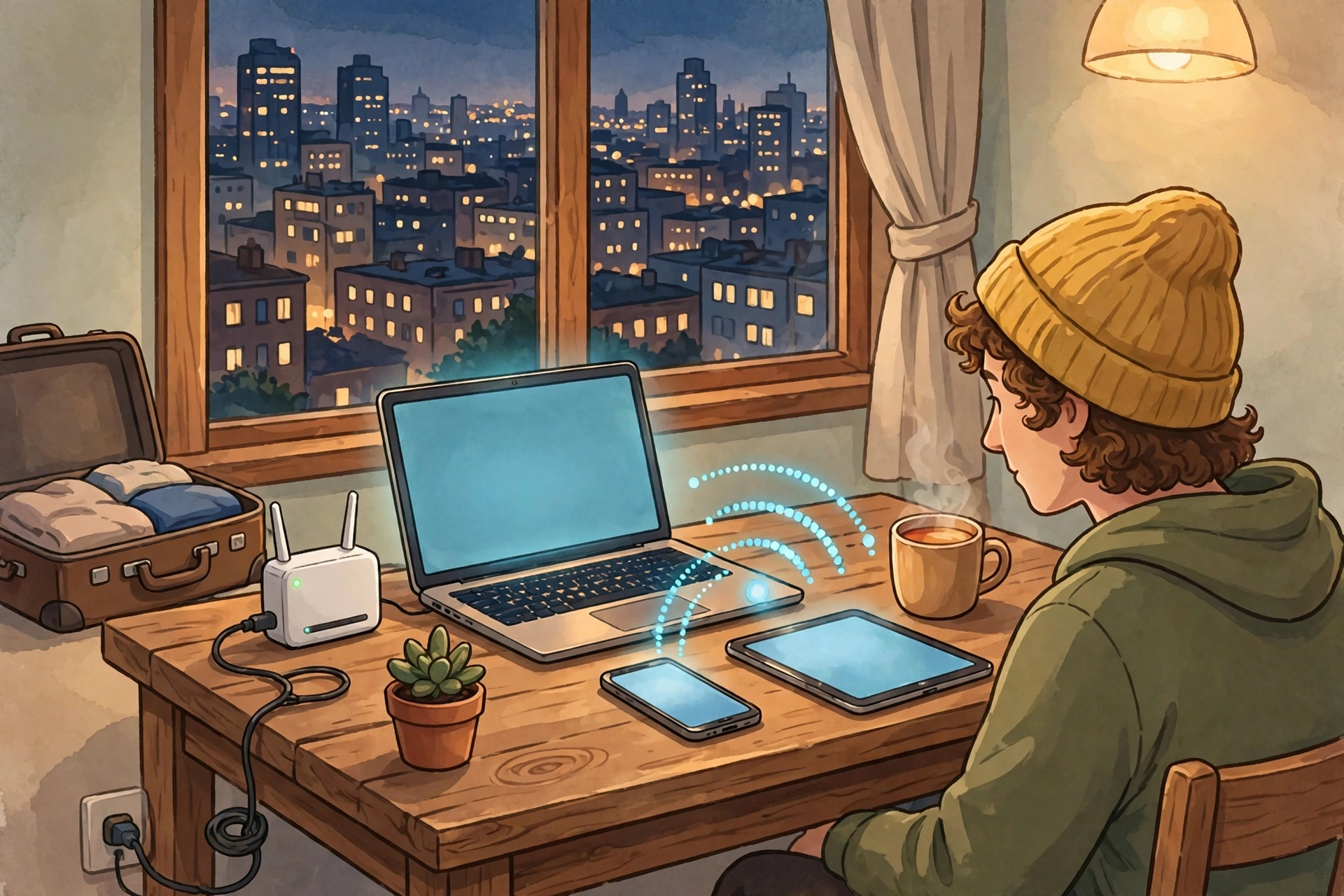 what is a vpn router